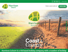 Tablet Screenshot of harrisonleisureuk.com